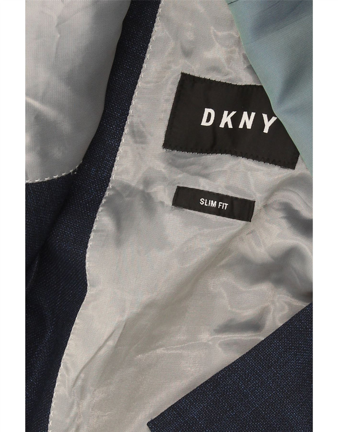 Dkny Ανδρικό σακάκι μπλέιζερ με 2 κουμπιά EU 54 2XL Navy Blue Wool