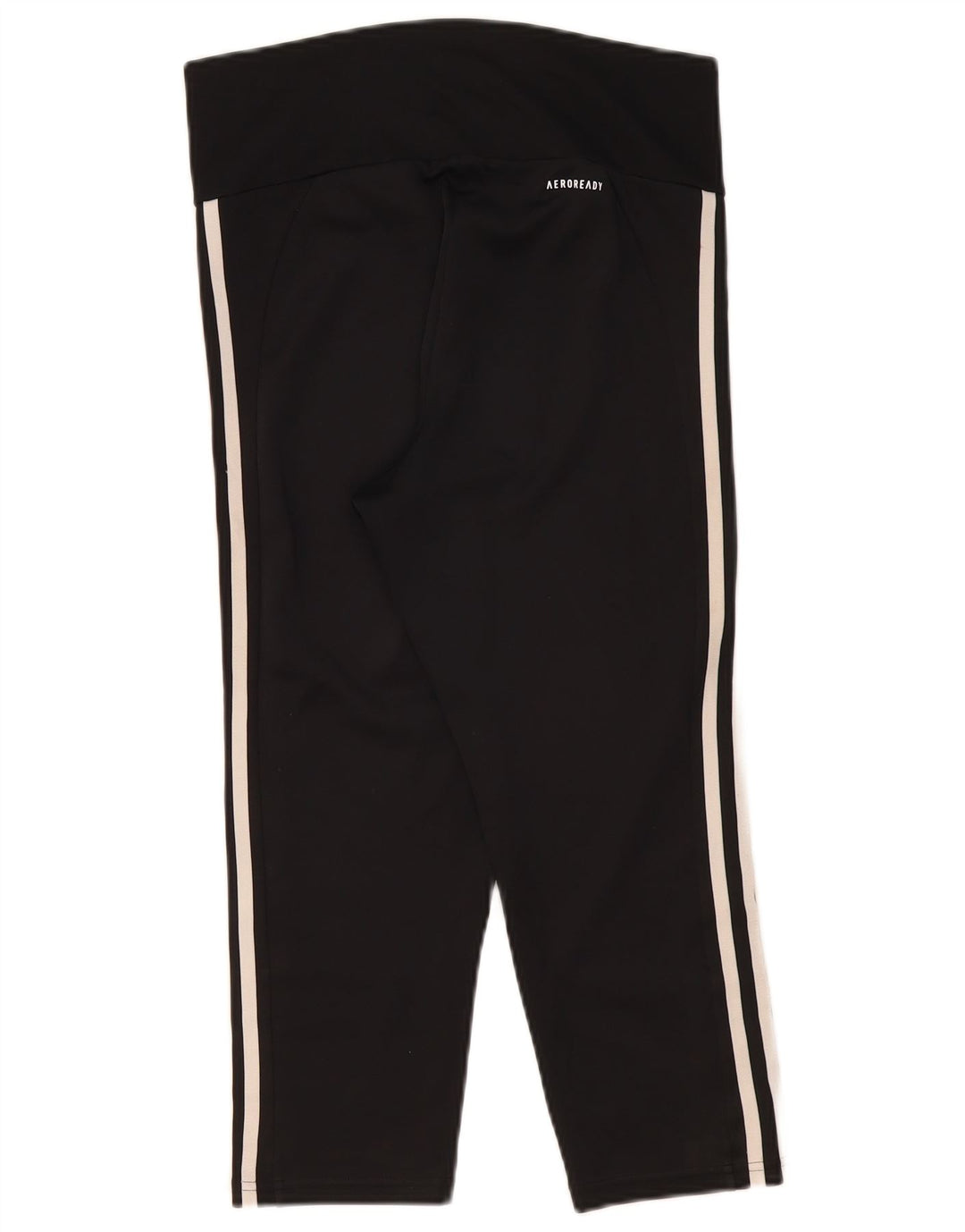 Adidas Γυναικεία Aeroready Κάπρι Κολάν UK 12/14 Μεσαίο μαύρο πολυεστέρα
