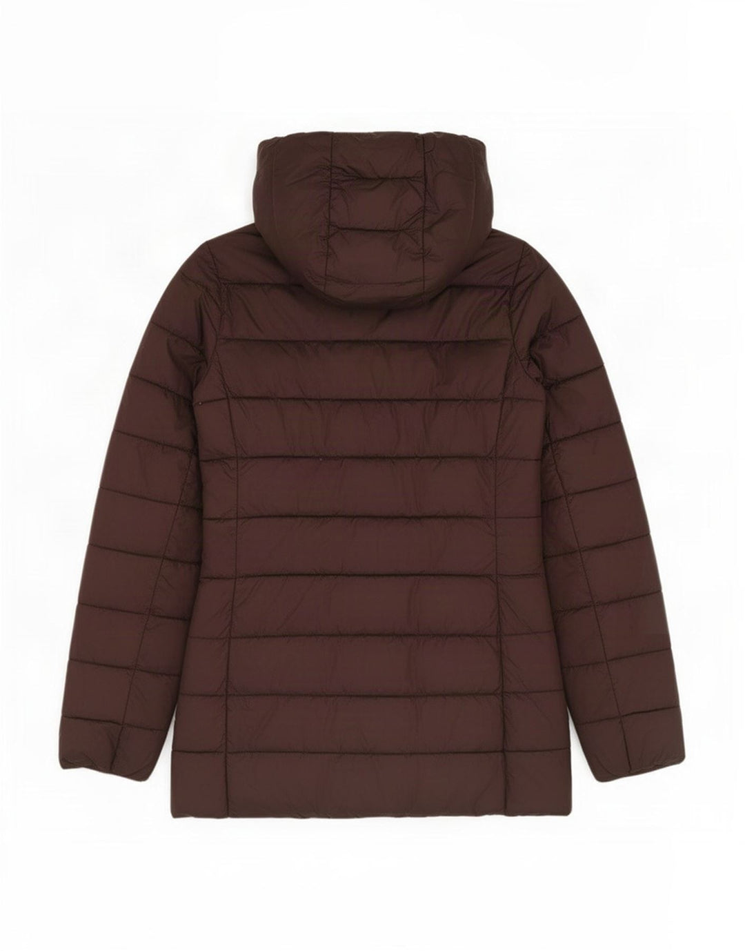 Refrigue Γυναικείο μπουφάν με κουκούλα UK 10 Small Brown