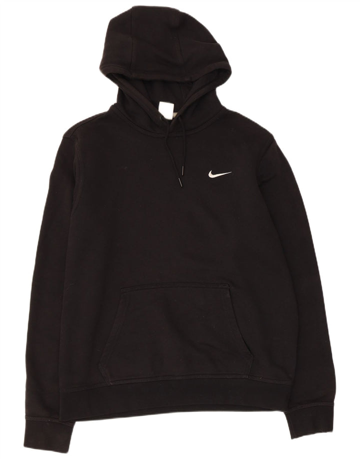 Ανδρικό φούτερ με κουκούλα NIKE, μεγάλο μαύρο βαμβακερό