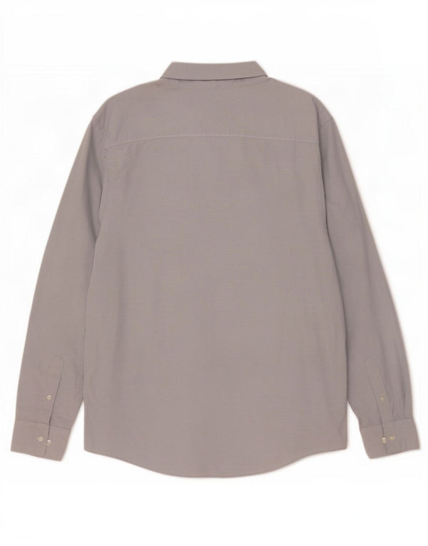 Ανδρικό πουκάμισο Penguin Heritage Slim Fit 2XL Μπλε βαμβακερό
