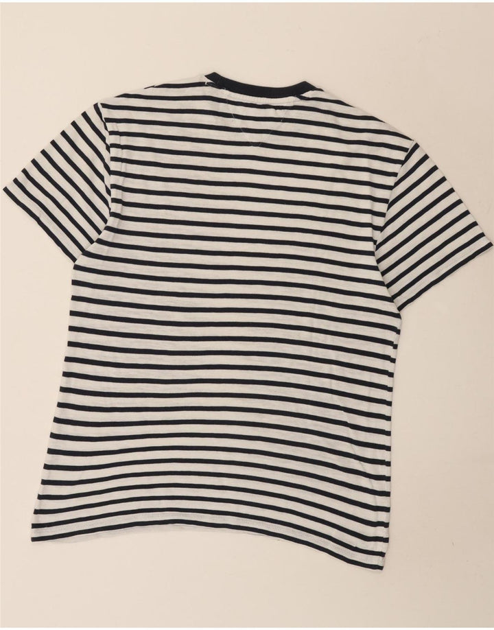 Ανδρικό T-Shirt Tommy Hilfiger Top Μεσαίο Λευκό ριγέ