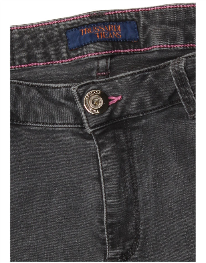 Trussardi Γυναικείο Skinny Jeans W28 L32 Γκρι βαμβακερό