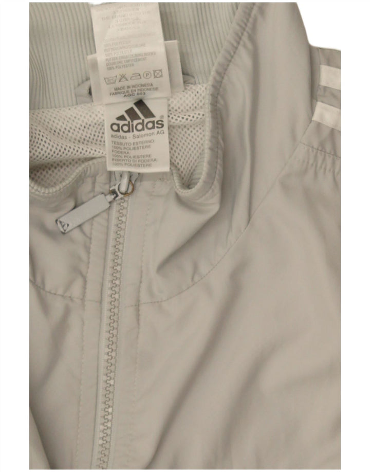Ανδρική φόρμα Adidas Top Jacket UK 42/44 Large Grey Polyester