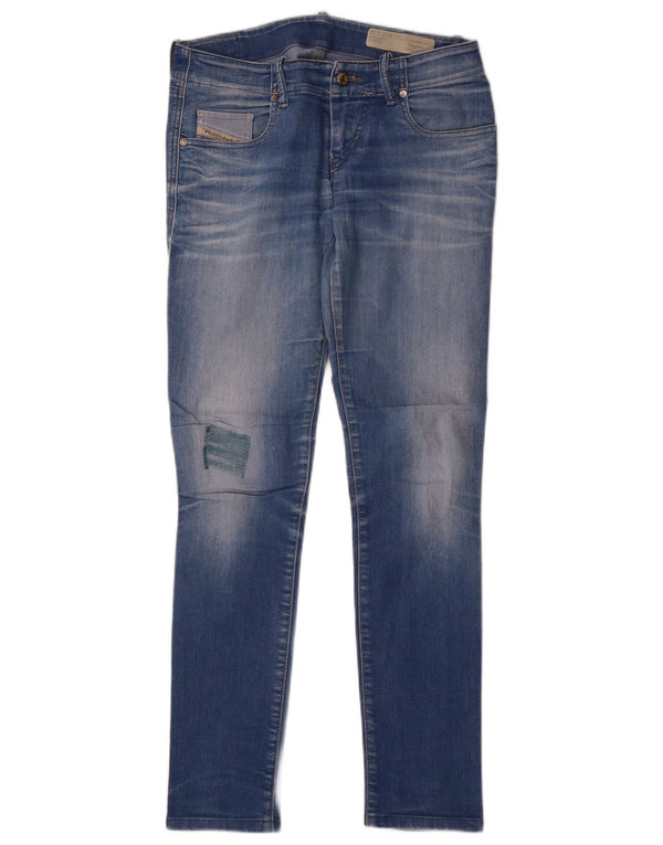 Diesel Γυναικείο Skinny Jeans Guppe W27 L30 Μπλε βαμβακερό
