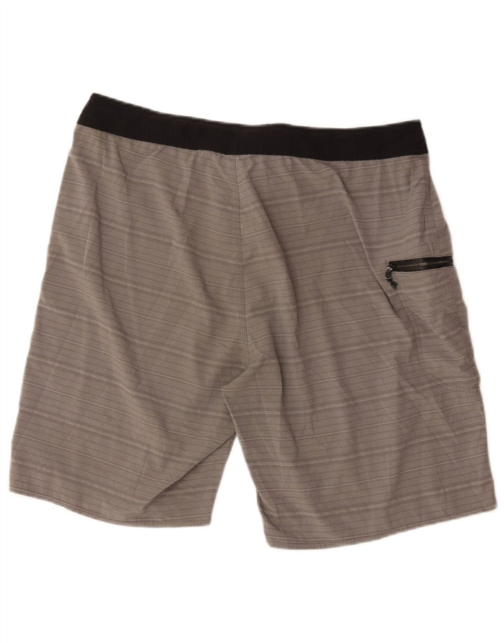 Ανδρικό σορτς κολύμβησης Rip Curl Μεγάλο γκρι ριγέ πολυεστέρα