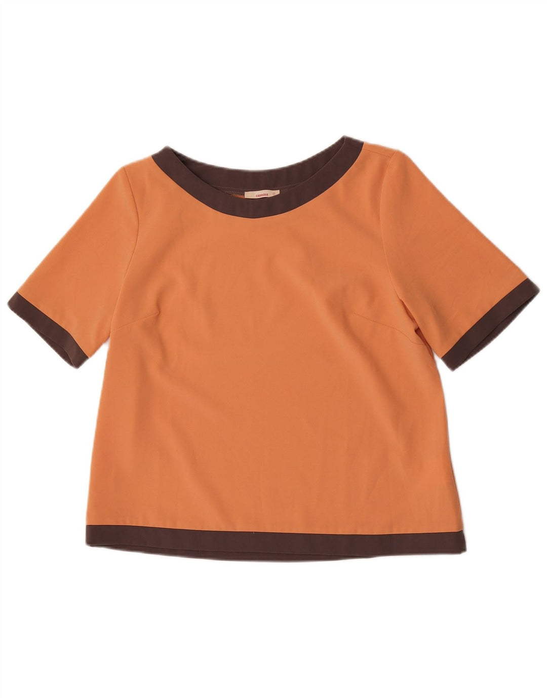 Γυναικεία μπλούζα Carrera Crop Top 10 Μικρά πορτοκαλί πολυεστέρας