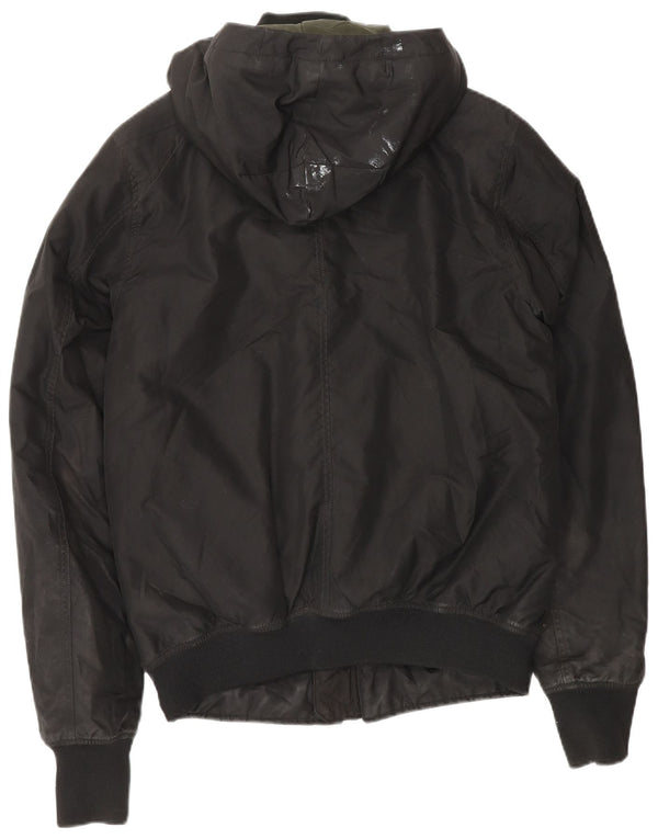 Ανδρικό τζάκετ με κουκούλα G-Star UK 38 Medium Black Polyester
