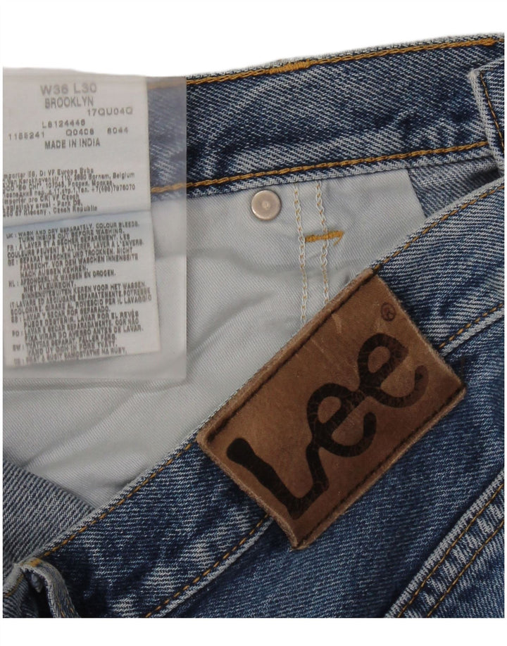 LEE Ανδρικό τζιν Brooklyn Straight W36 L30 Blue Cotton