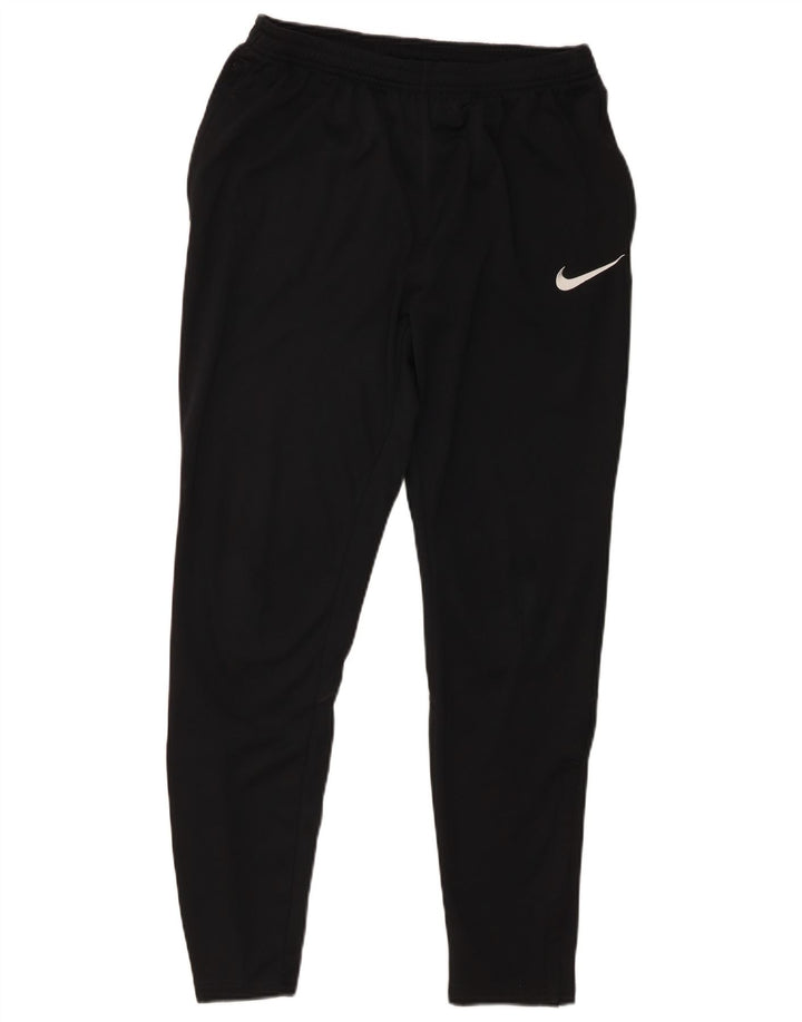 Ανδρικές φόρμες Nike Dri Fit Παντελόνια μεσαίου μαύρου πολυεστέρα
