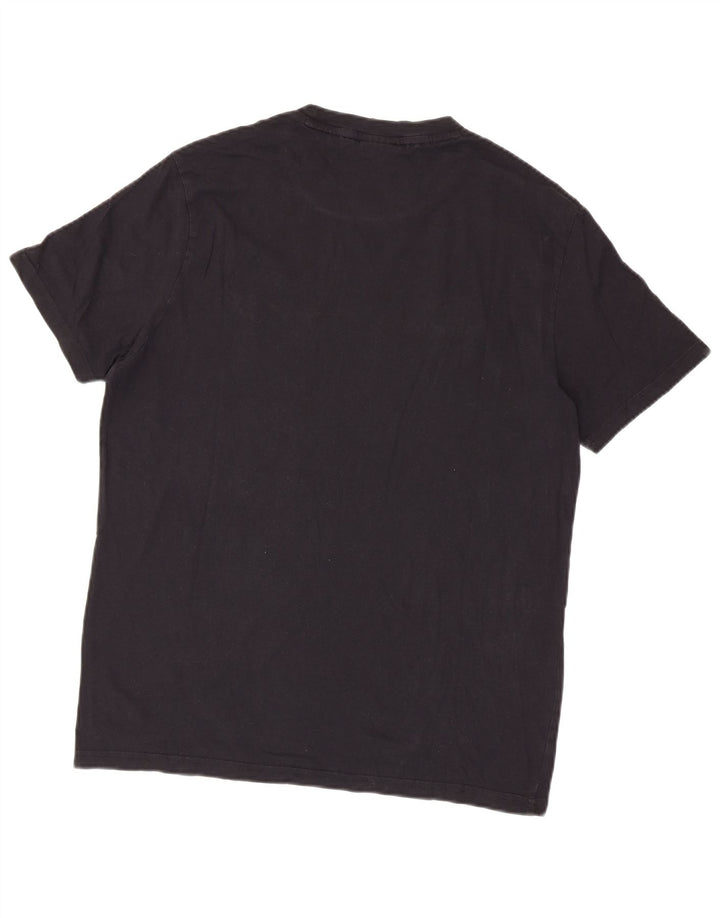 Ανδρικό γραφικό T-Shirt CHAMPION Top Large Μαύρο