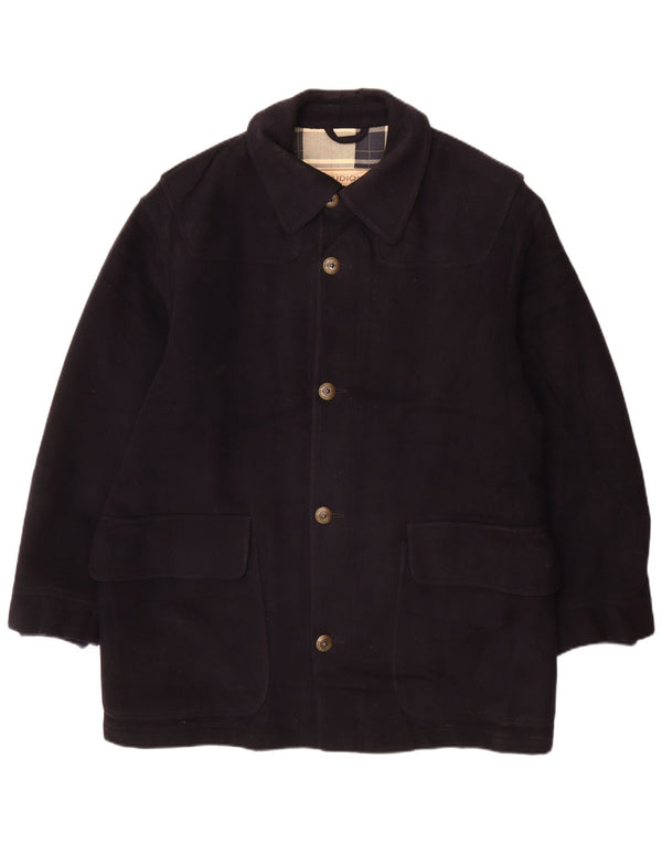 Ανδρικό πανωφόρι Ferre IT 50 Large Navy Blue Virgin Wool