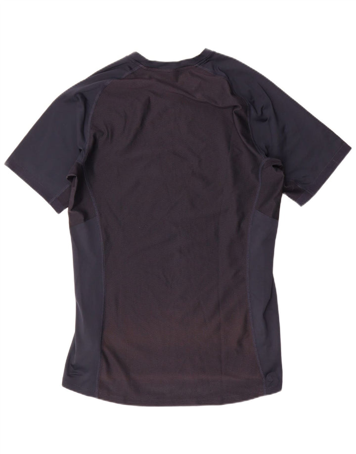 Γυναικείο μπλουζάκι Nike Dri Fit Top UK 14 Medium Navy Blue Colorblock