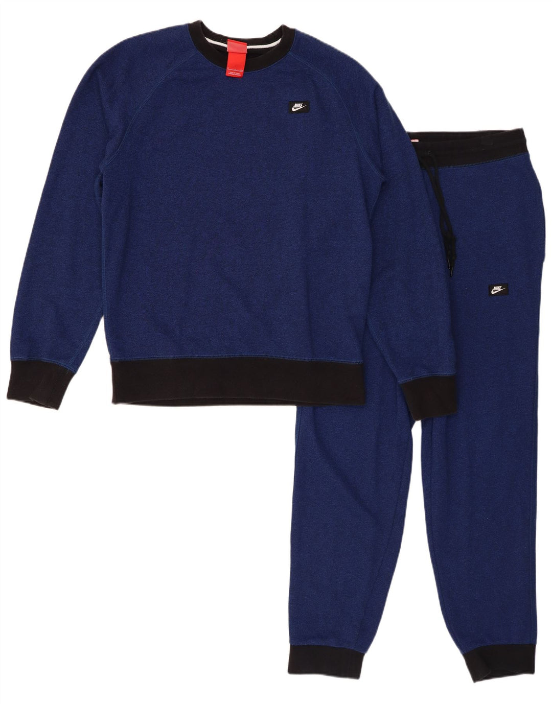 Ανδρική φόρμα NIKE Small Navy Blue Colourblock Βαμβακερή