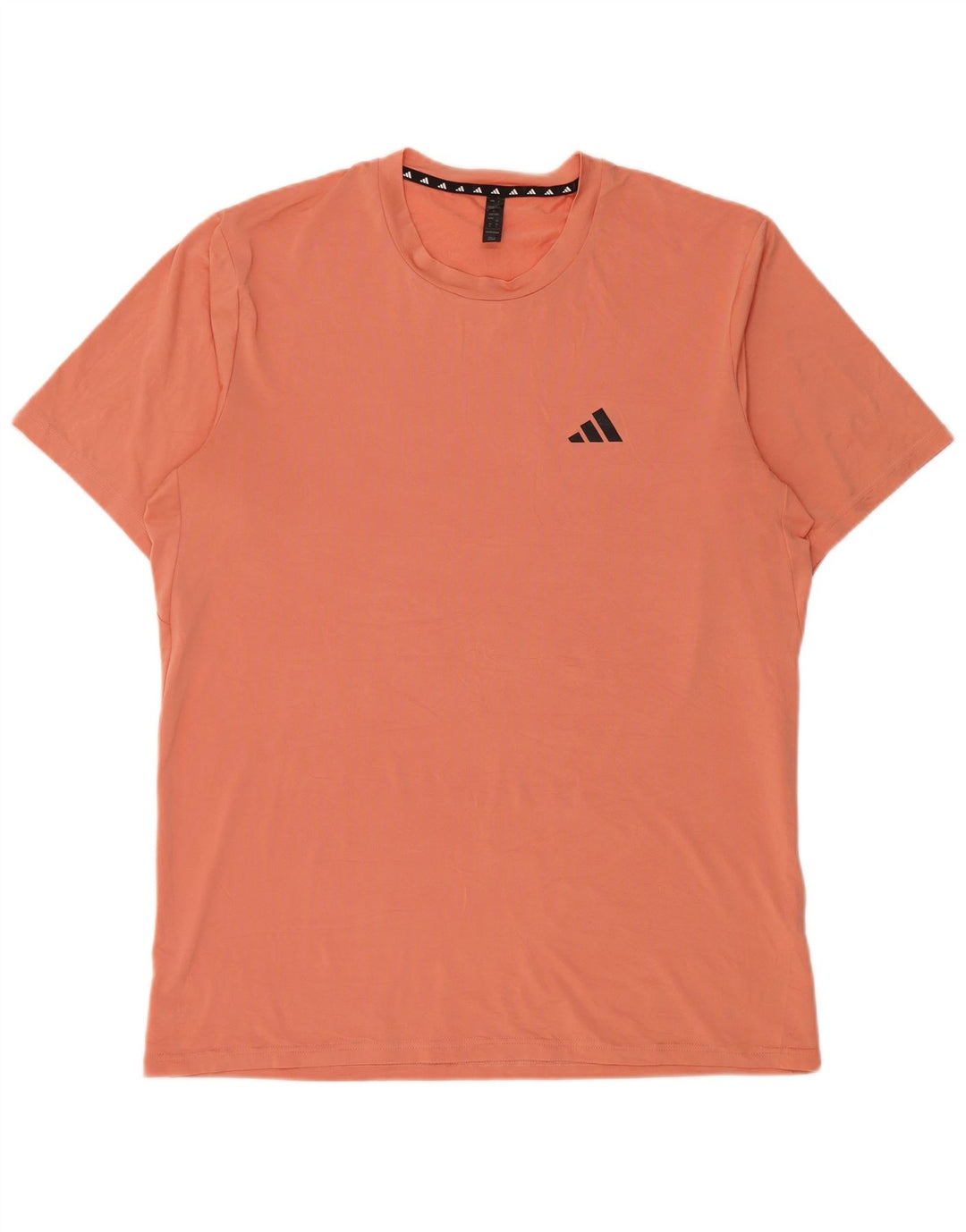 Adidas Ανδρικό T-Shirt Aeroready Top Large Pink Polyester