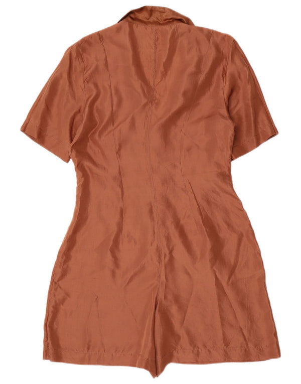 Vintage Γυναικείο Playsuit UK 14 Medium Brown