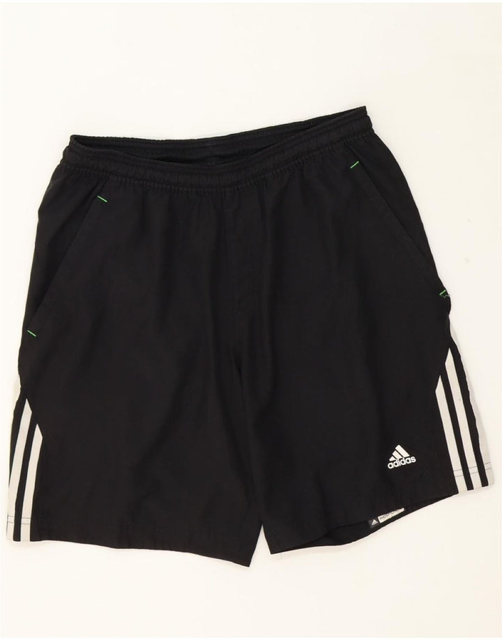 ADIDAS Mens Climacool Sport Shorts Small Black Polyester Vintage Adidas and Second-Hand Adidas from Messina Hembry 