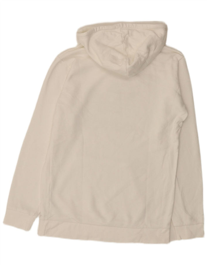 Ανδρικό γραφικό κουκούλα Adidas Small White