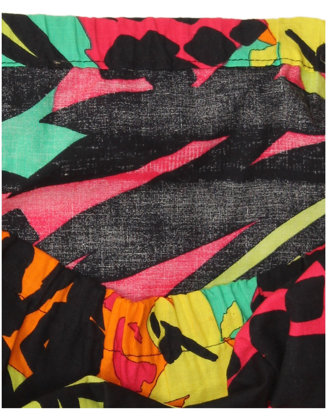 Γυναικεία ίσια γραφική φούστα VINTAGE W40 2XL Πολύχρωμο Patchwork