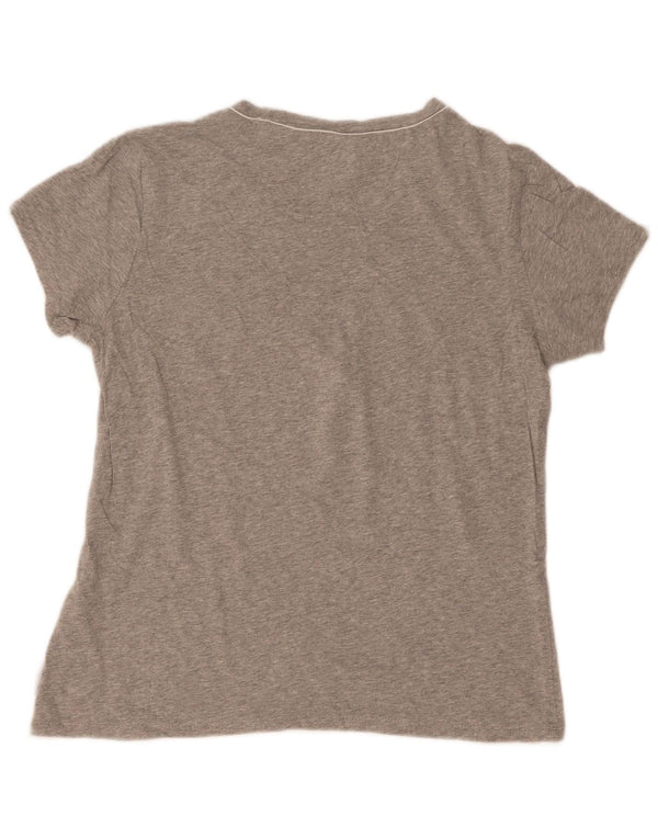 Γυναικείο μπλουζάκι Champion Easy Fit Graphic Top UK 14 Large Grey Flecked