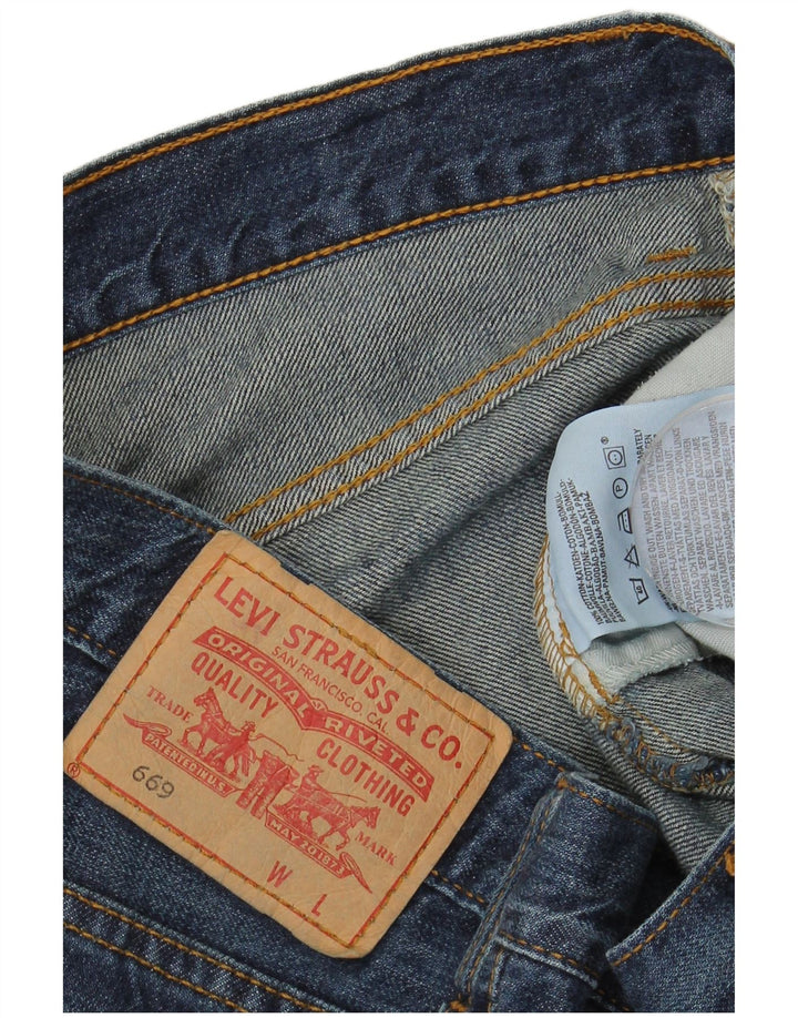 Levi's Γυναικεία 669 Τζιν Φούστα W32 Μεγάλη Μπλε Βαμβακερή