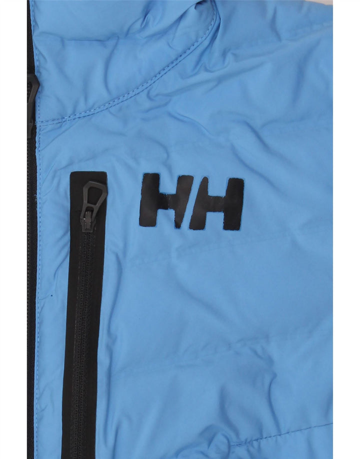 Helly Hansen Γυναικείο μπουφάν με επένδυση UK 10 Small Blue Colorblock Πολυεστέρας