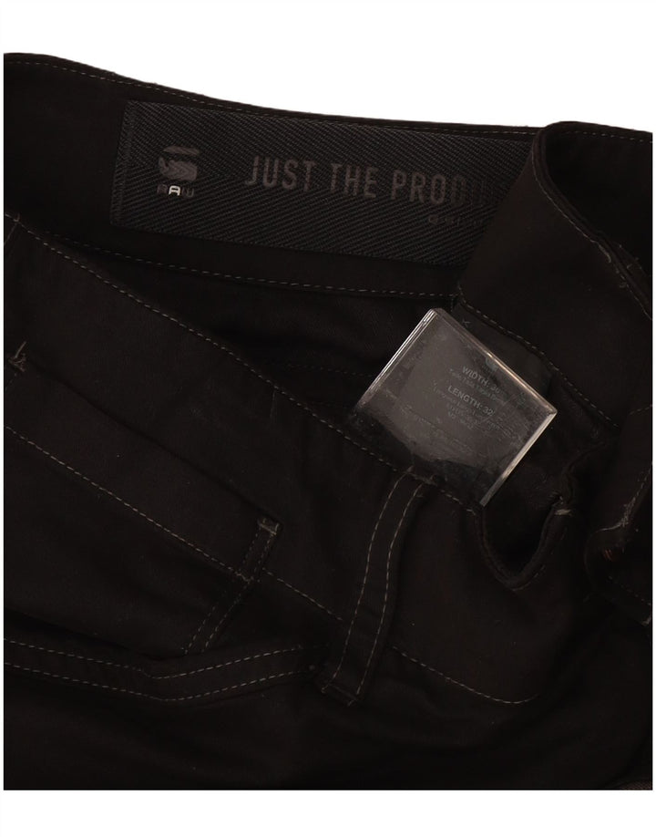 Ανδρικό Slim Cargo Παντελόνι G-STAR W36 L32 Μαύρο βαμβακερό