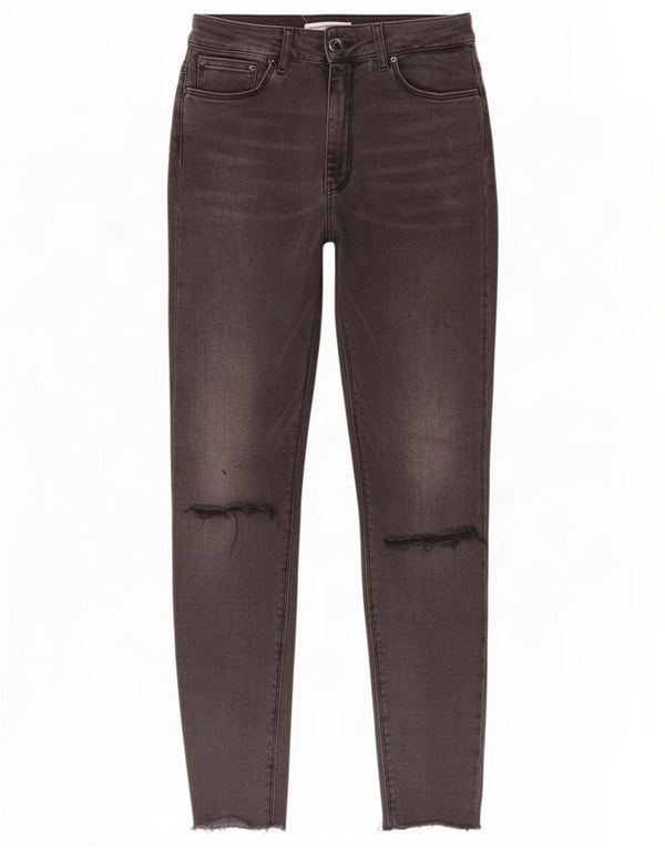 Zara γυναικείο στενό τζιν ψηλόμεσο EU 36 XS W26 L27 Γκρι