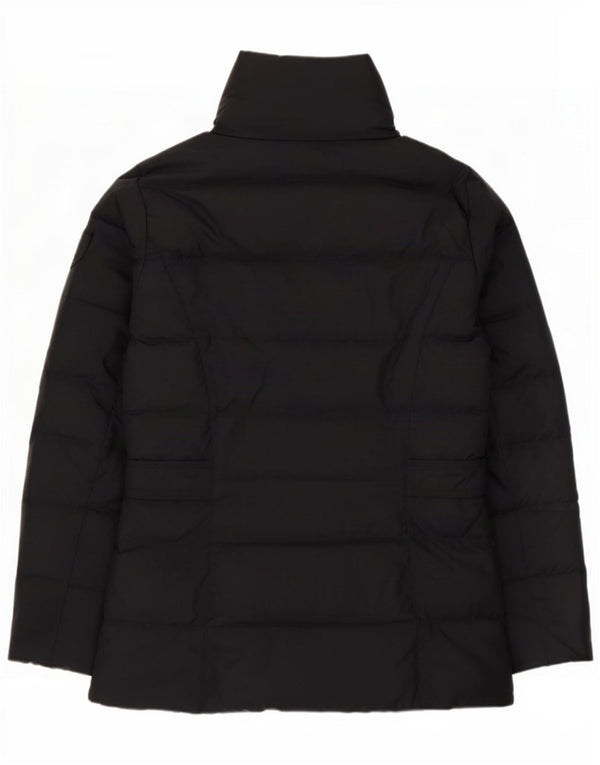 Tommy Hilfiger Womens Padded Jacket UK 14 Medium Navy Blue Polyester