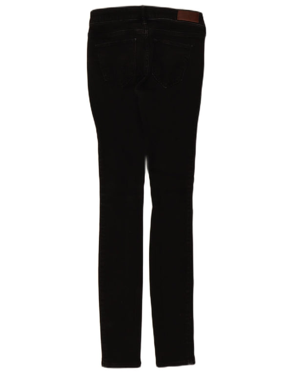 Hollister Γυναικείο Χαμηλό Μέσο Τζιν Σούπερ Skinny US 00 2XS W23 L30 Μαύρο