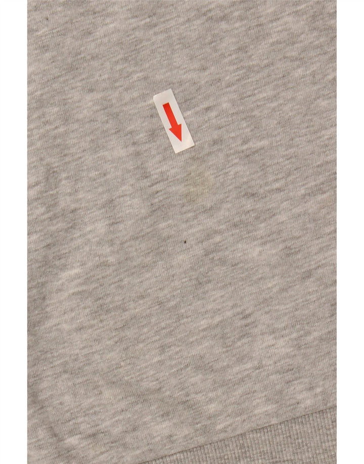 Marks & Spencer Γυναικεία φούτερ Crop Jumper UK 14 Large Grey Flecked