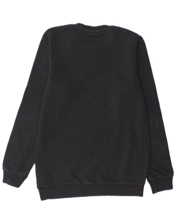 Ανδρικό γραφικό φούτερ FILA Jumper Small Black Colourblock Βαμβακερό