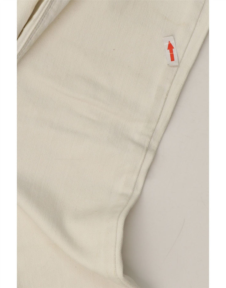 Γυναικείο Levi's 571 Slim Jeans W28 L30 Λευκό βαμβακερό