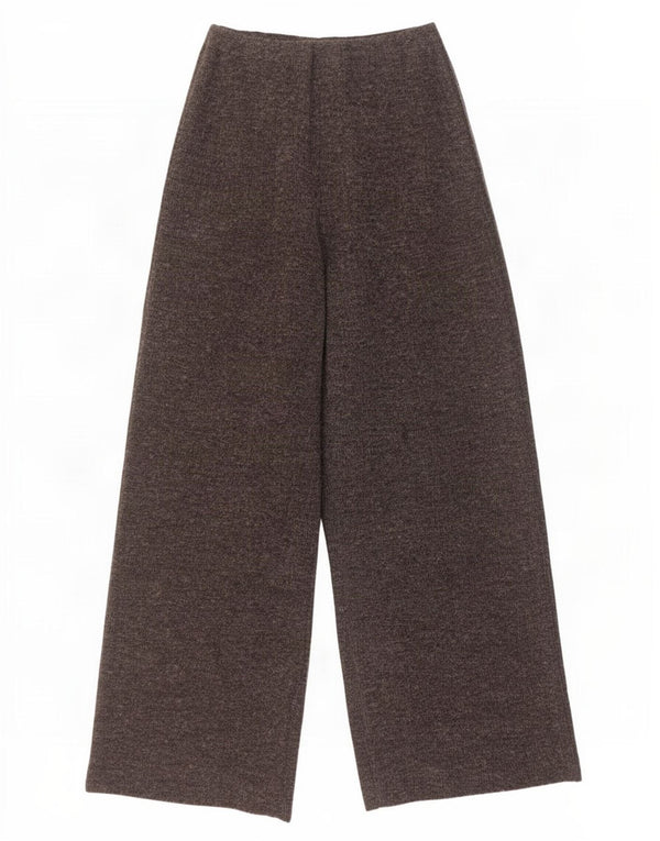 Zara Γυναικεία πλεκτή φόρμα παντελόνια UK 10 Small Grey