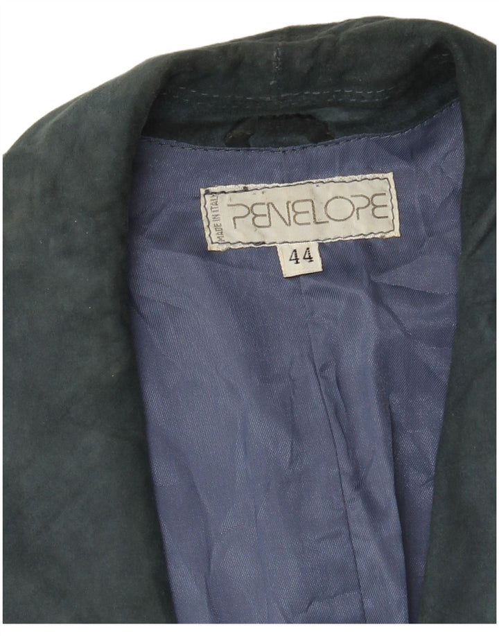 PENELOPE Γυναικείο Suede Gilet IT 44 Medium Blue