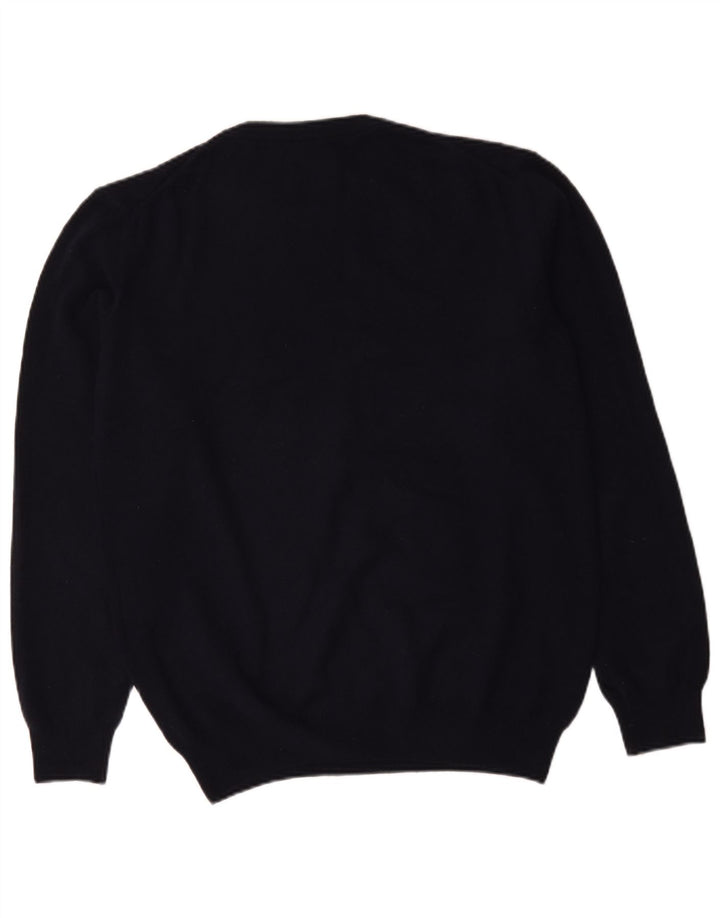 Πουλόβερ Gant Mens Crew Neck Jumper Lambswool σε μπλε Navy