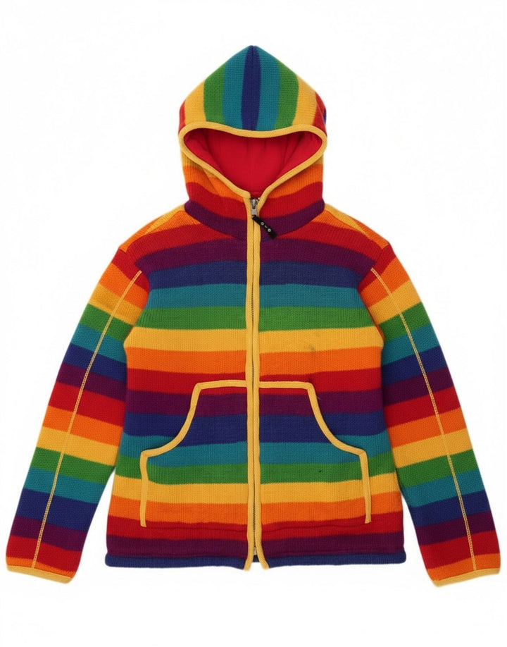 Vintage Γυναικεία Ζακέτα UK 12 Μεσαία Πολύχρωμη Πολύχρωμη