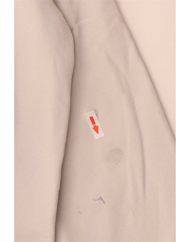 Ανδρικό μπλουζάκι με κουκούλα Nike, μικρό γκρι βαμβακερό