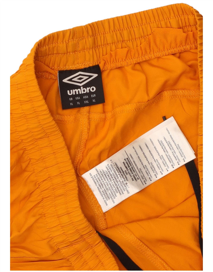 Ανδρικό γραφικό αθλητικό σορτς Umbro πορτοκαλί πολυεστέρας