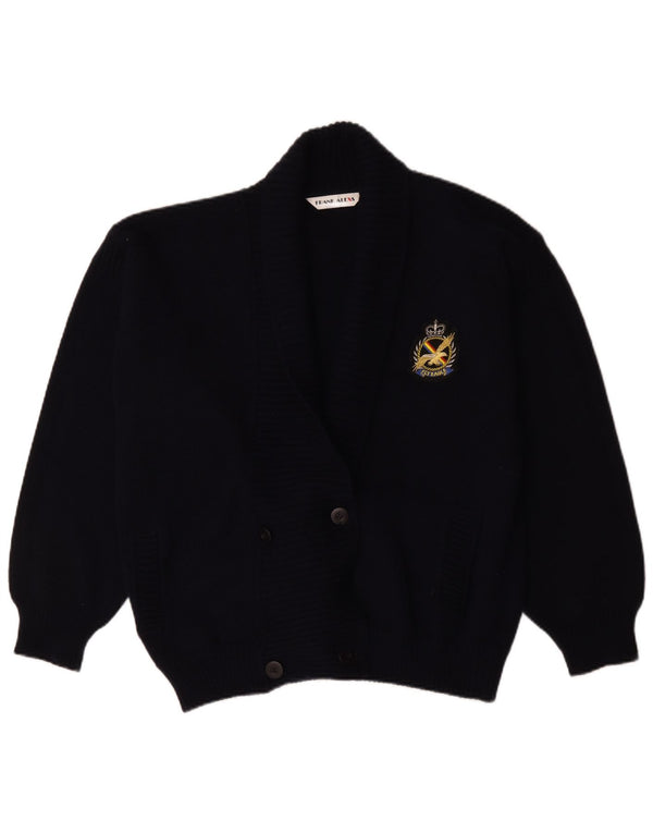 Frank Alexs Γυναικεία Ζακέτα πουλόβερ IT 52 2XL Navy Blue Wool
