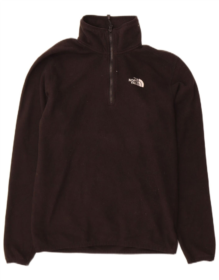 The North Face Ανδρικό φερμουάρ Fleece Jumper Μικρός Μαύρος Πολυεστέρας