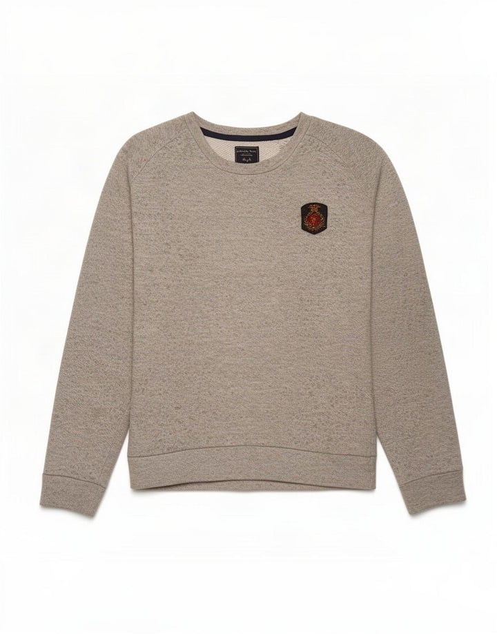 Ανδρικό φούτερ Zara Jumper Μεγάλο Γκρι Πολυεστέρας