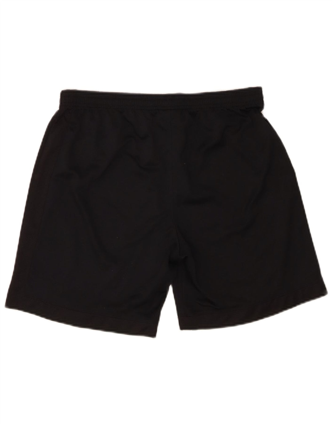 NIKE Womens Dri Fit Sport Shorts UK 14 Large Black Polyester