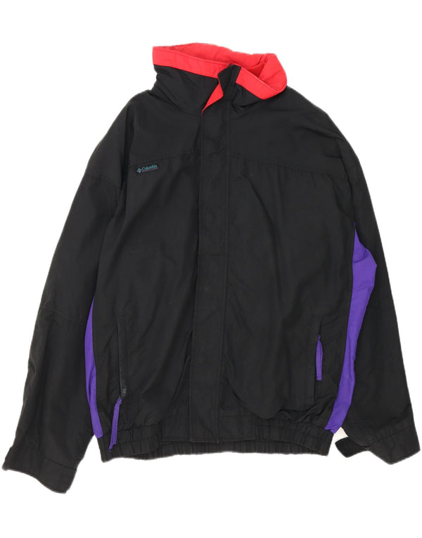 Ανδρικό Columbia Bugaboo Bomber Jacket UK 40 Large Black Colourblock Nylon