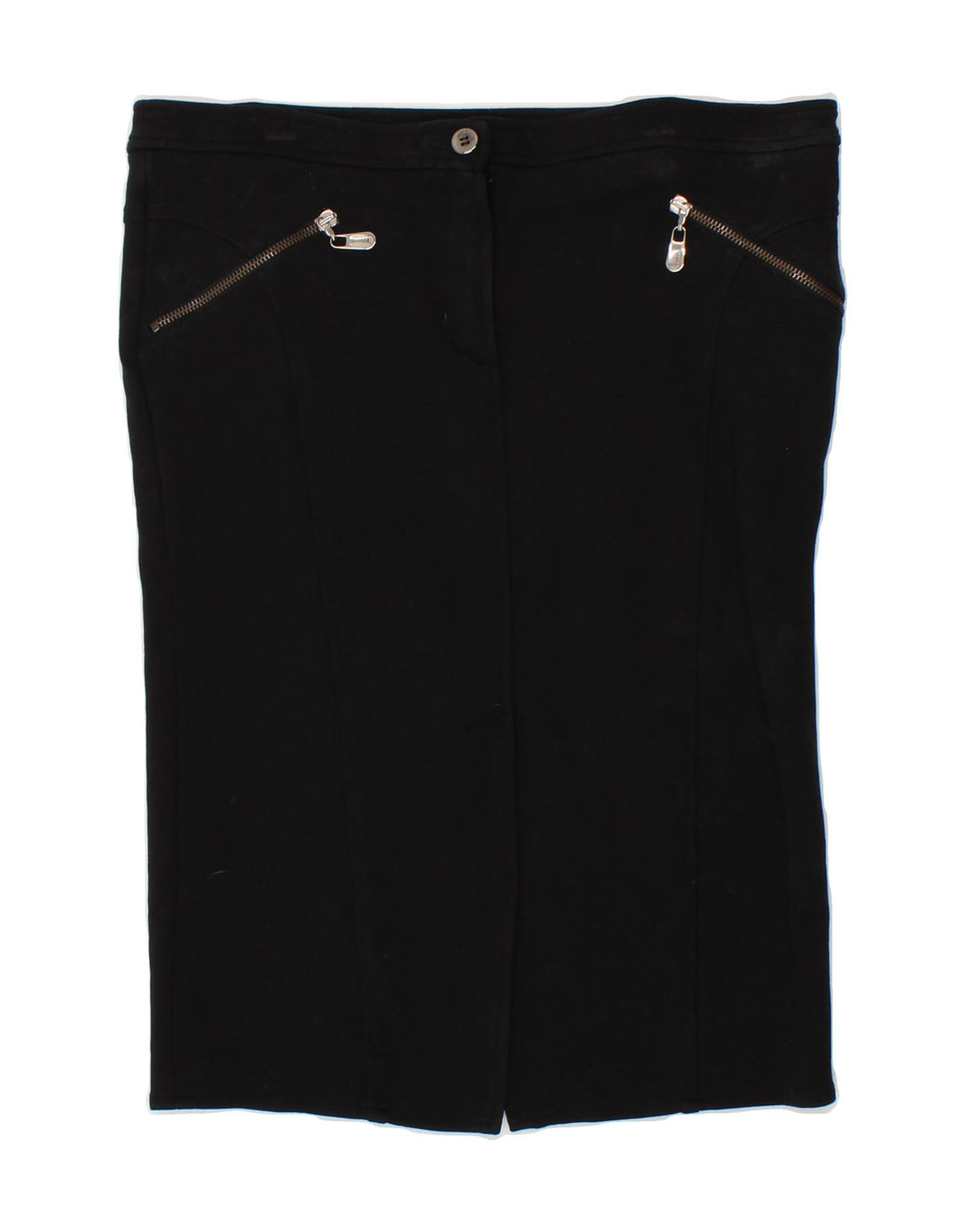 VERSUS VERSACE Womens Straight Skirt IT 46 Large W32 Black Viscose Vintage Versus Versace and Second-Hand Versus Versace from Messina Hembry 