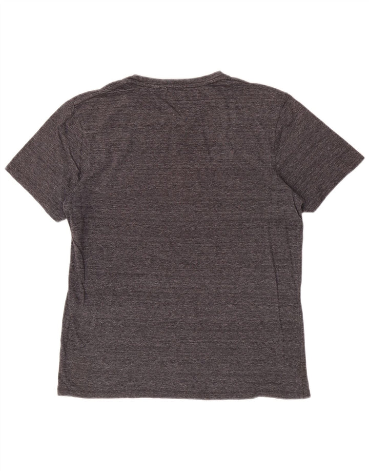Γυναικείο T-Shirt Levi's Top UK 16 Large Grey Flecked