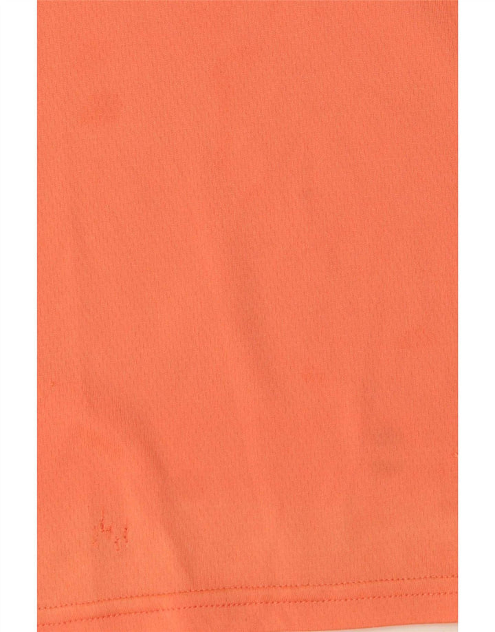 Puma Γυναικείο T-Shirt Top UK 12 Medium Orange Polyester