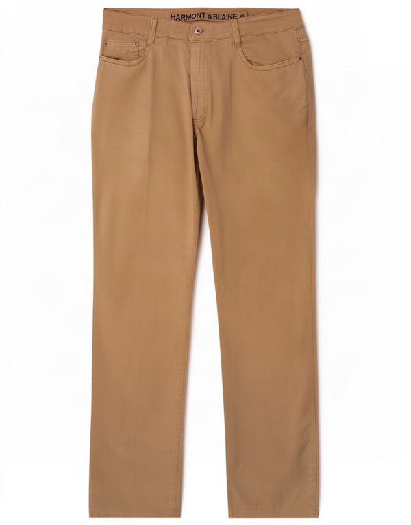 Harmont & Blaine Mens Straight Casual Παντελόνι IT 50 Large W34 L31 Beige