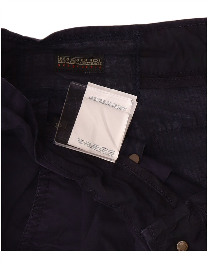 Ανδρικό σορτς Cargo Napapijri IT 46 Small Navy Blue Cotton