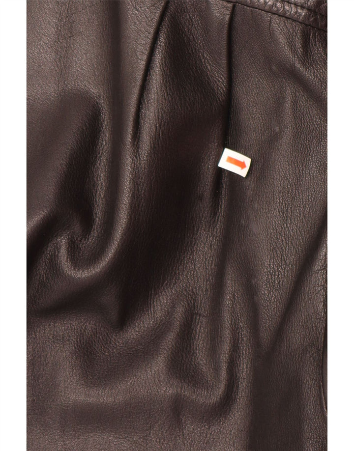 Danier Γυναικείο Δερμάτινο Μπουφάν UK 6 XS Μαύρο